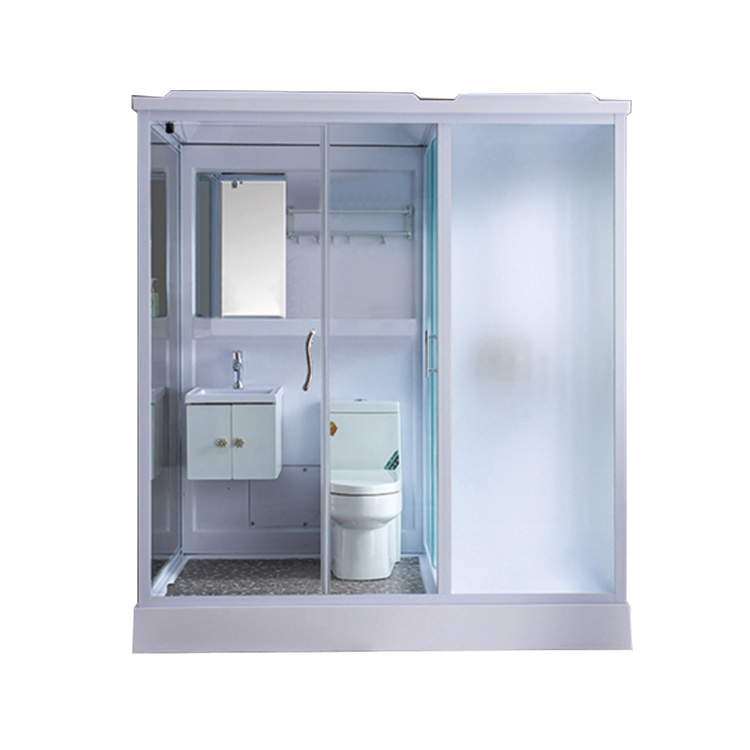 Luxury Multi-Function Bathroom Mobile Portable Shower And Toilet Cabin