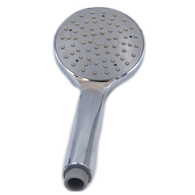 Hot Sale Hand Shower 1 Function  Chrome ABS Plastic Shower Head with high quality