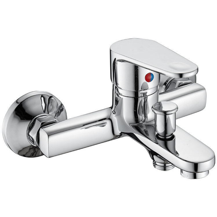 High Quality Sanitary Ware Zinc Bathroom Shower Mixer Faucet