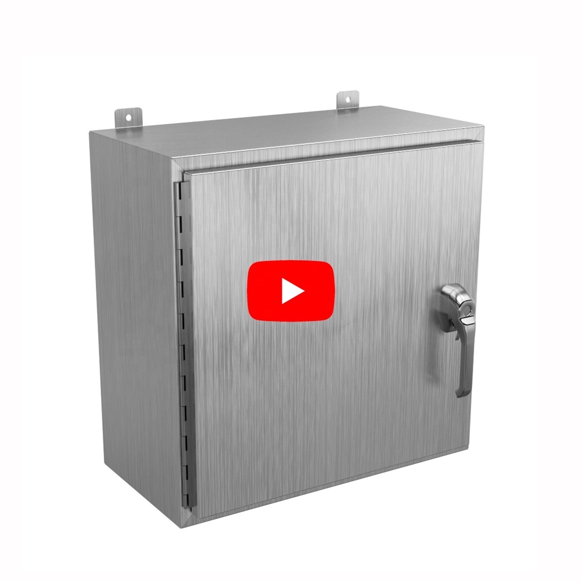 enclosure  with window kit for outdoor use Lockable waterproof stainless steel outdoor network switch electrical box