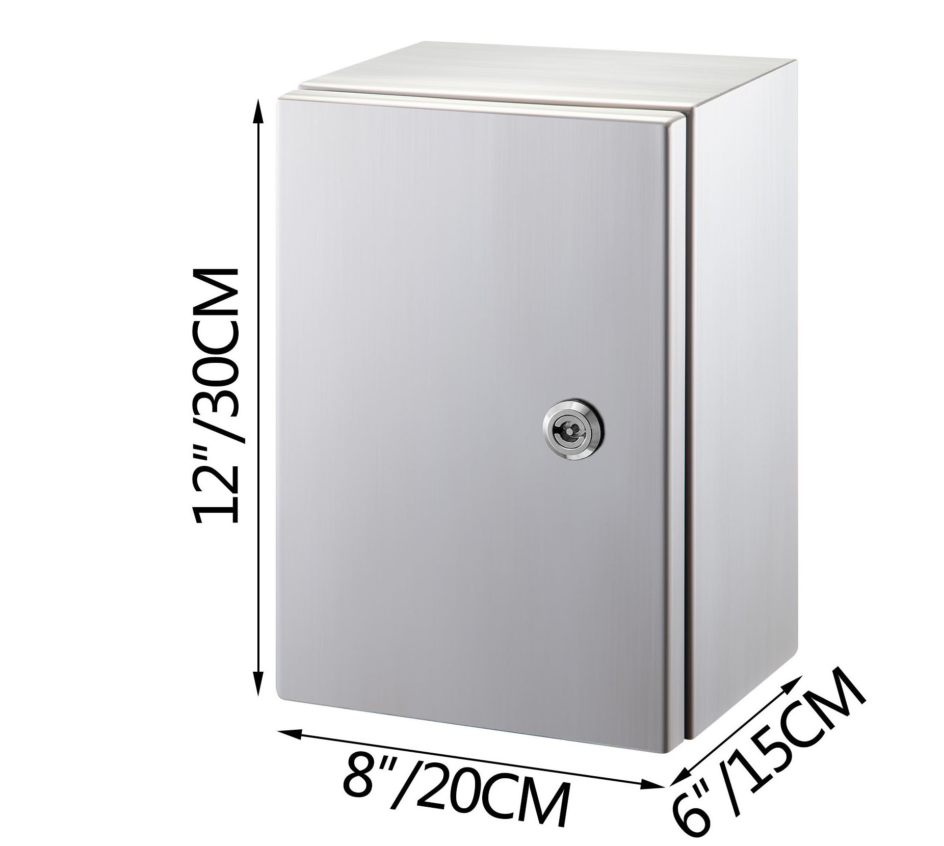 enclosure  with window kit for outdoor use Lockable waterproof stainless steel outdoor network switch electrical box