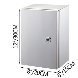 enclosure  with window kit for outdoor use Lockable waterproof stainless steel outdoor network switch electrical box