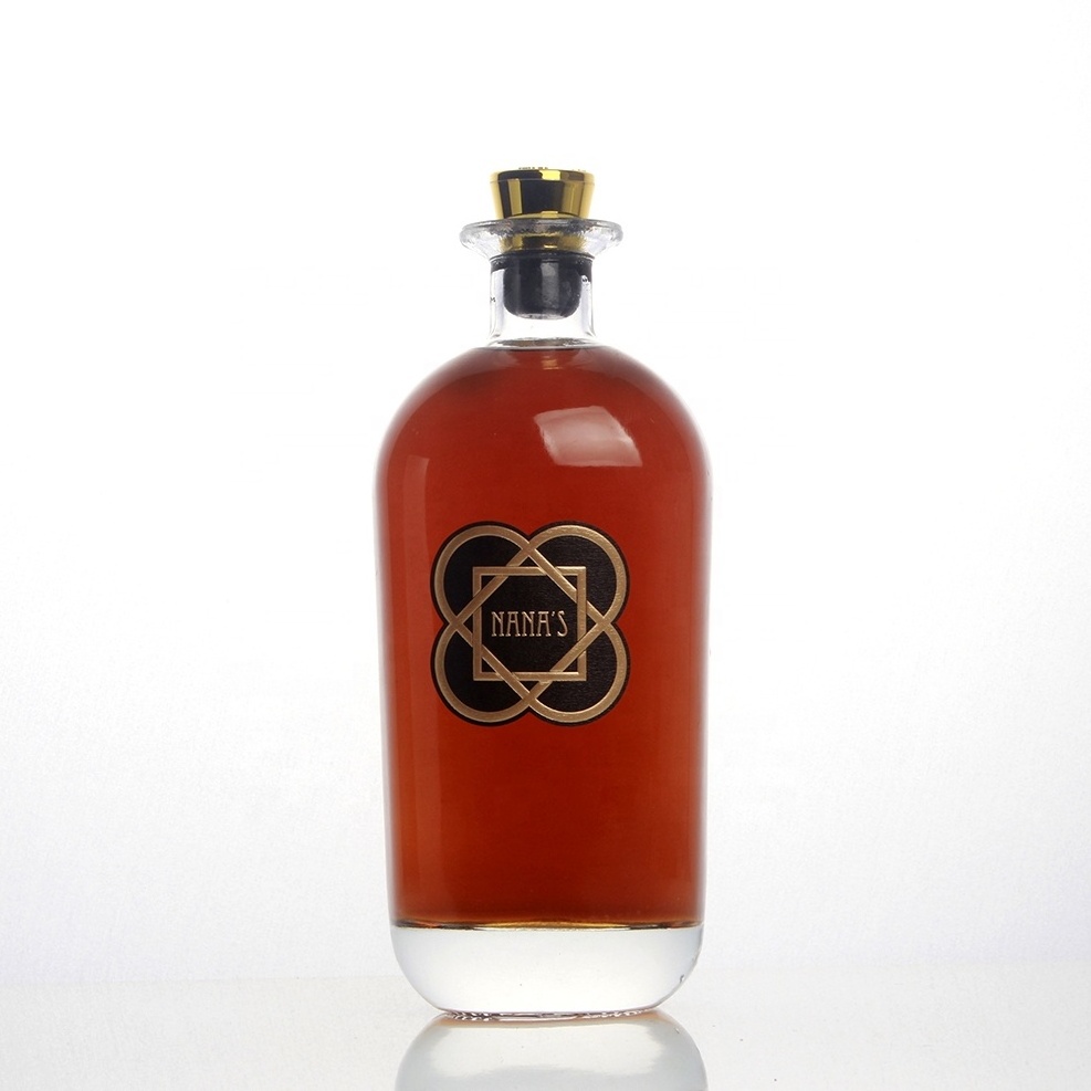 purchase empty fancy 750ml liquor liqueur whisky Rum 375ml alcohol exotic liquor bottles