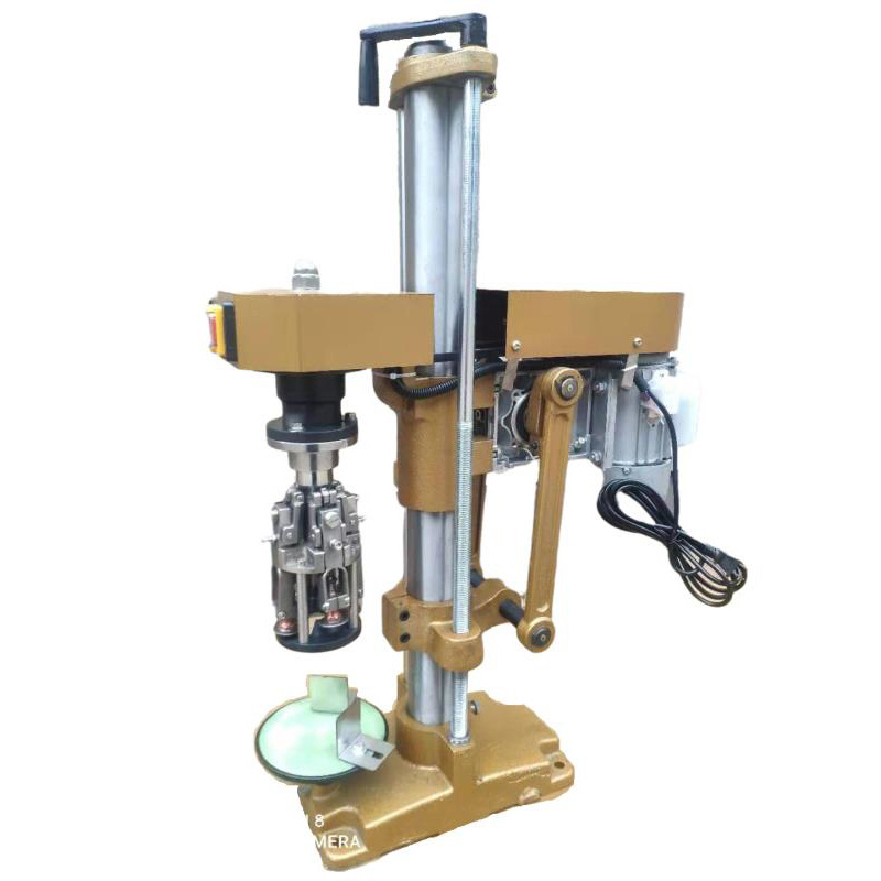 manual Aluminium  Ring pull cap capping machine semi auto glass bottle Sealing Machine