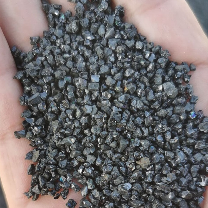 cheap price black color construction sand