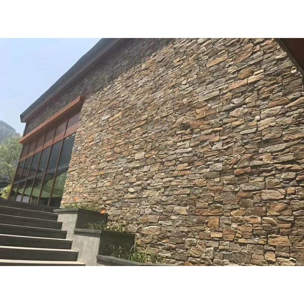 Cheap Outdoor Exterior Stacked Stone Wall Panel