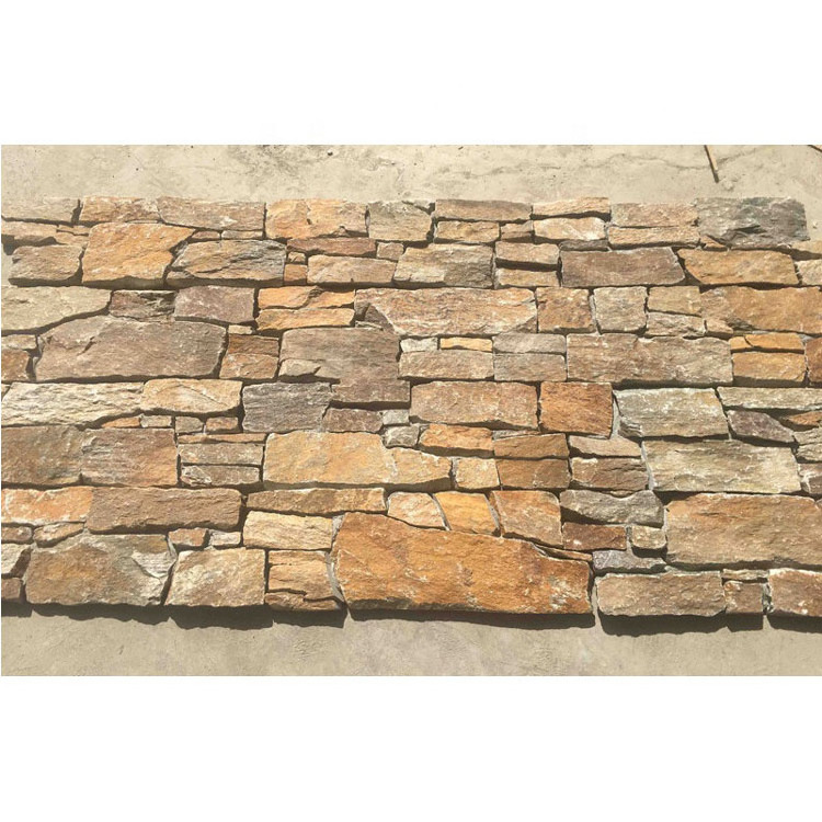 Cheap Outdoor Exterior Stacked Stone Wall Panel