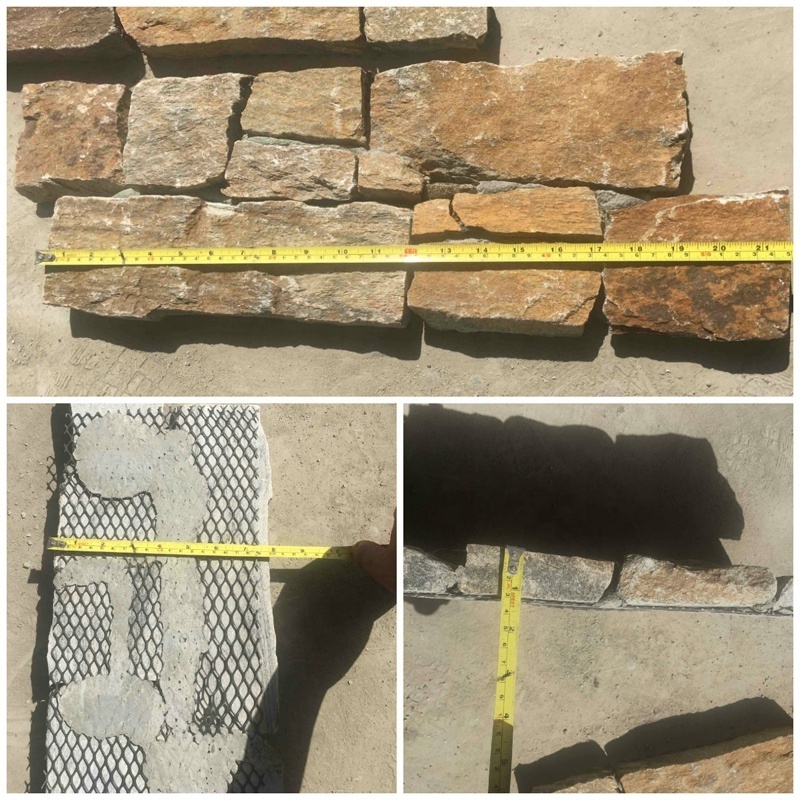 Cheap Outdoor Exterior Stacked Stone Wall Panel