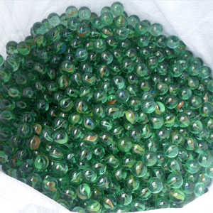 Solid glass marble balls for decoration