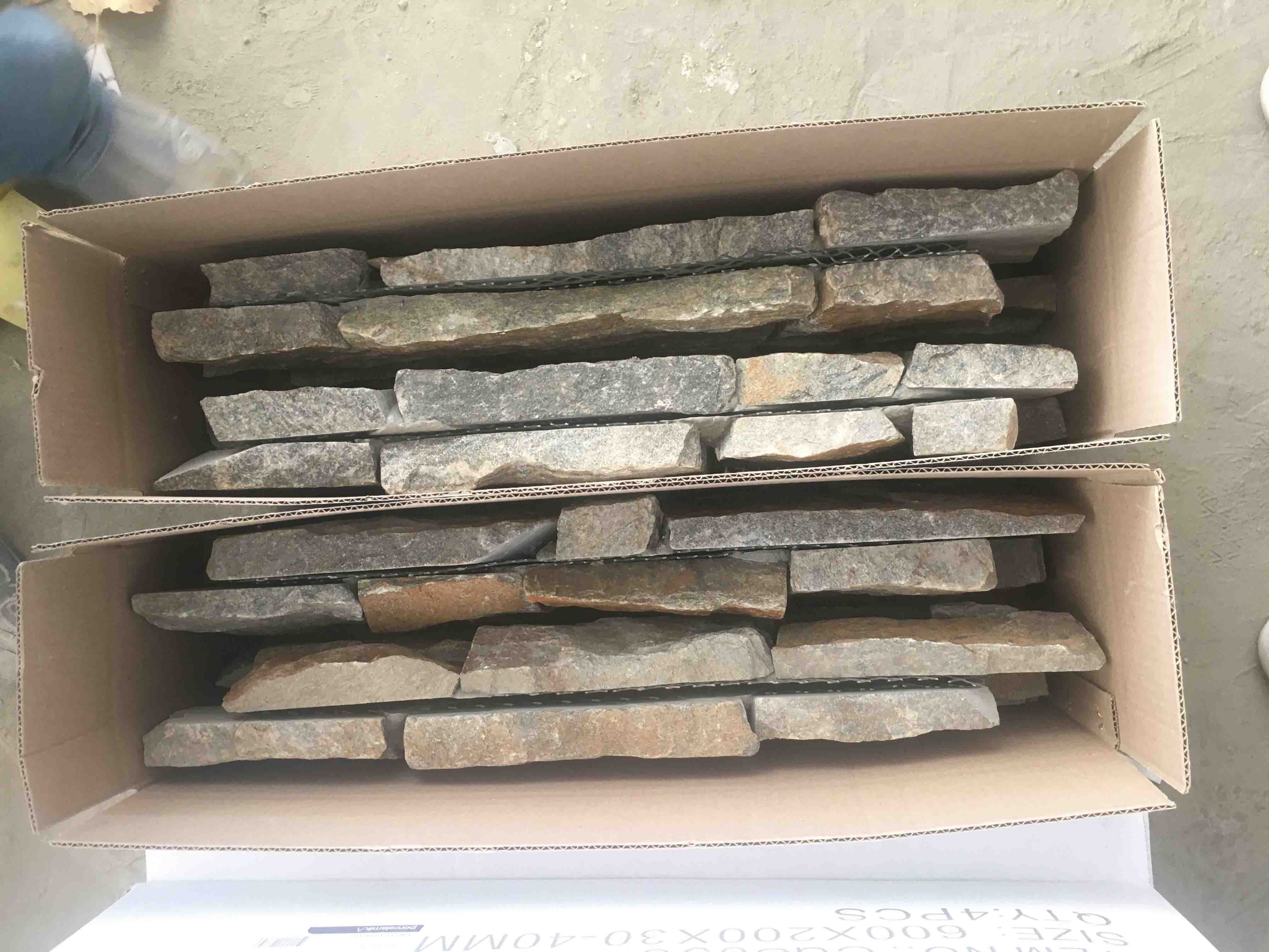 decorative stone surface wall veneer stone silicon mould