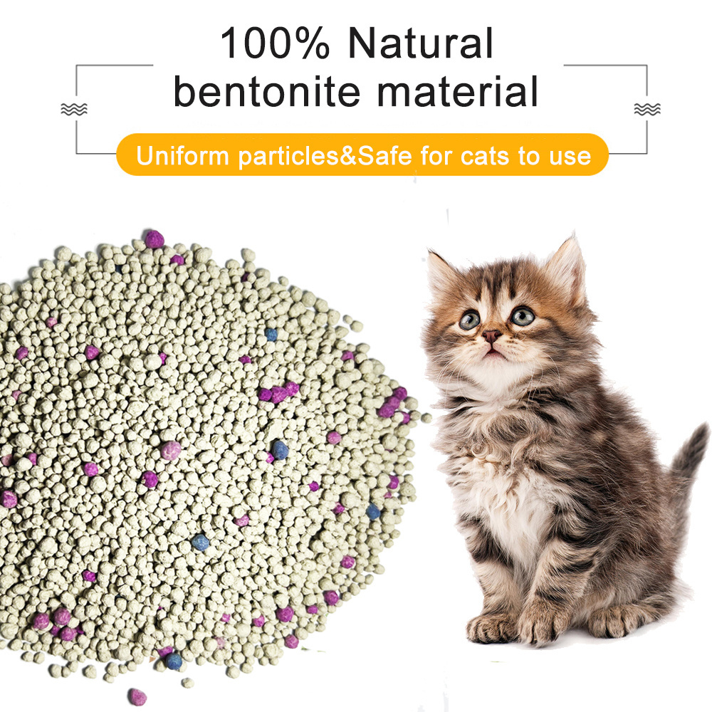 China manufacturer cheap price OEM cat litter wholesale bulk clumping cat litter deodorizer bentonite cat litter