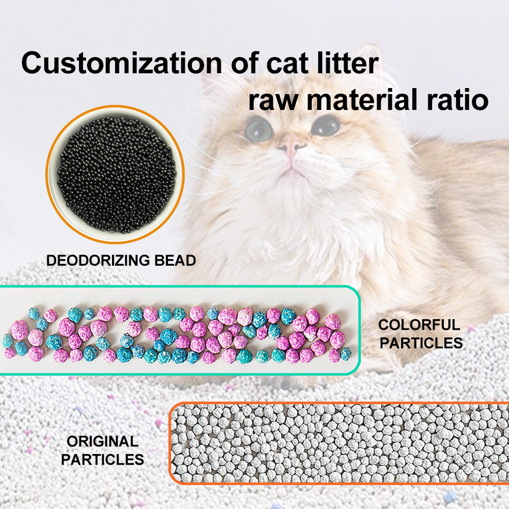 China manufacturer cheap price OEM cat litter wholesale bulk clumping cat litter deodorizer bentonite cat litter