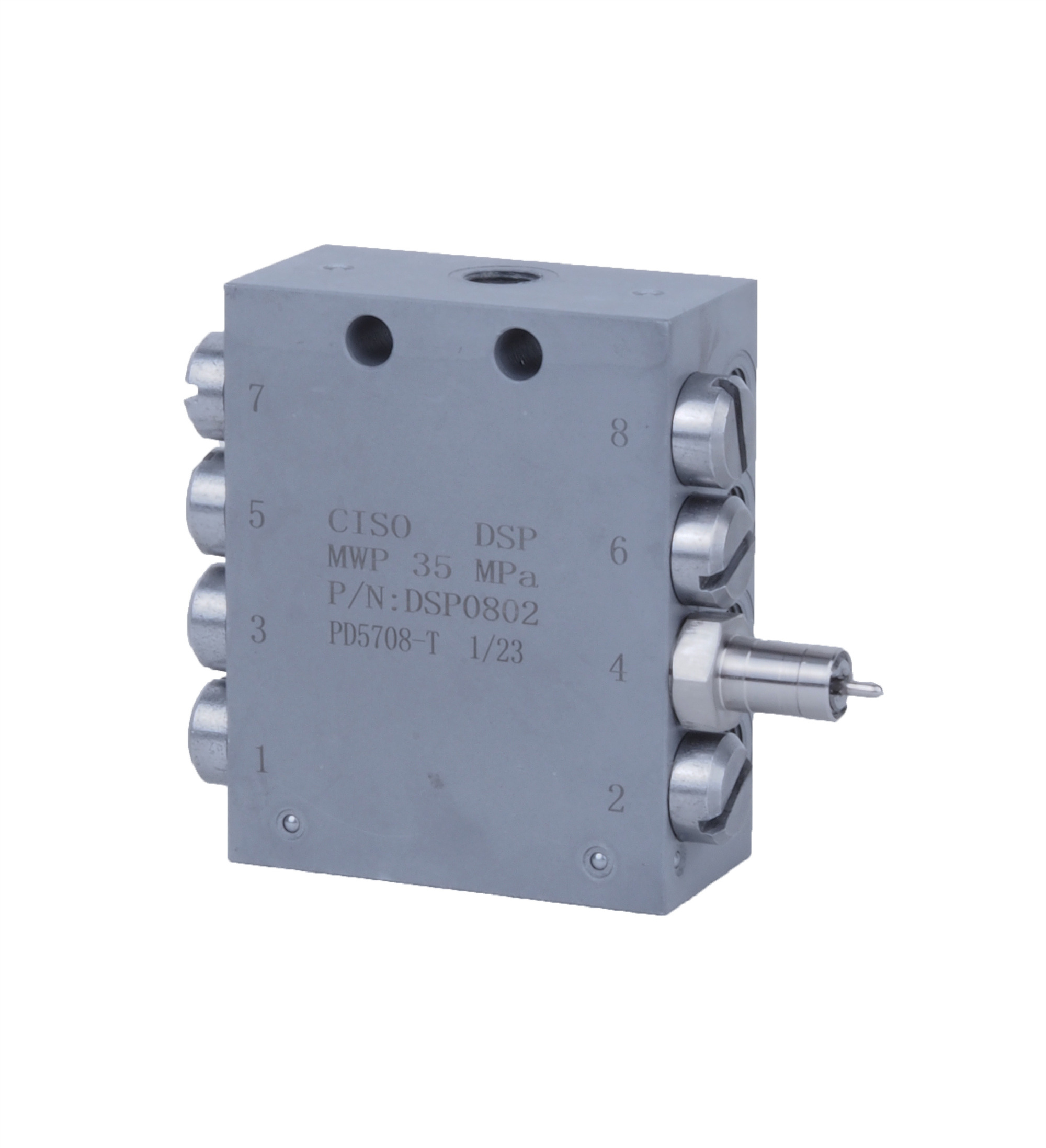 CISO DSP grease distributor for grease lubrication system 22 outlets Distributor Valve