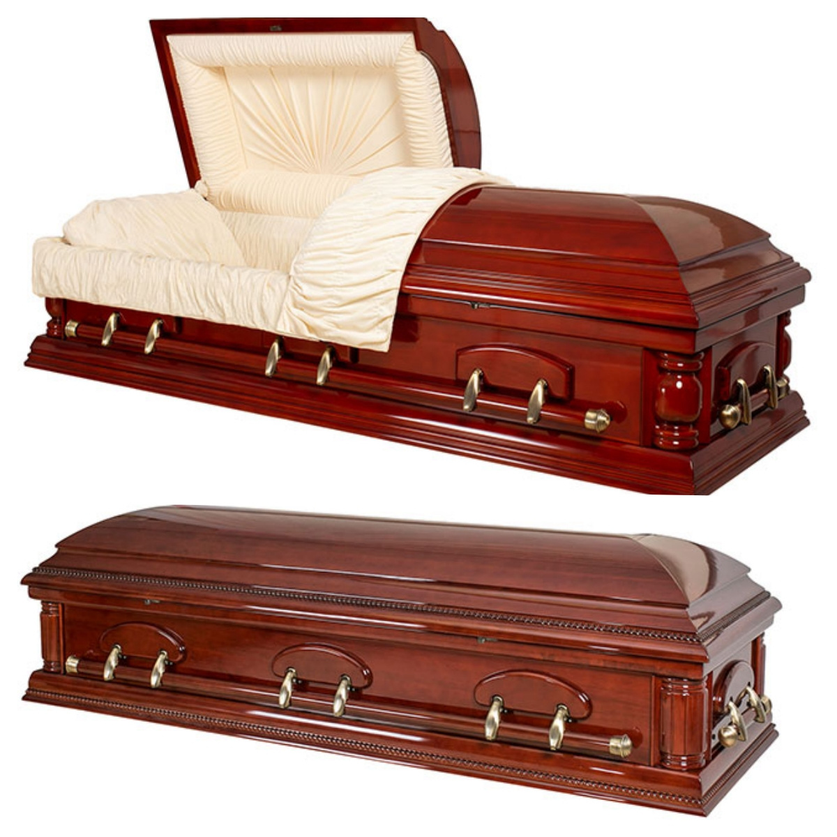 Funeral coffin Solid wood coffin for funeral Solid wood coffins made in China