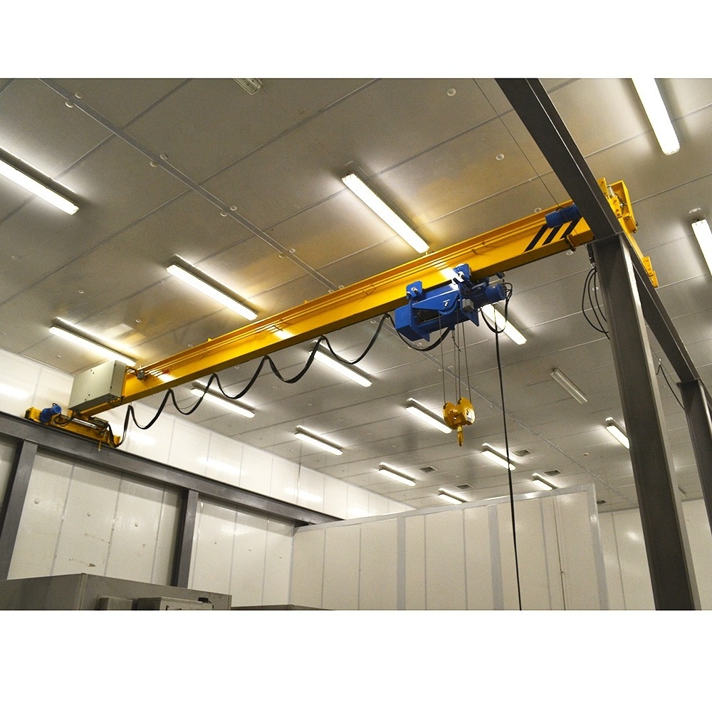 3 5 10 ton single girder overhead crane portable roof crane for industry use