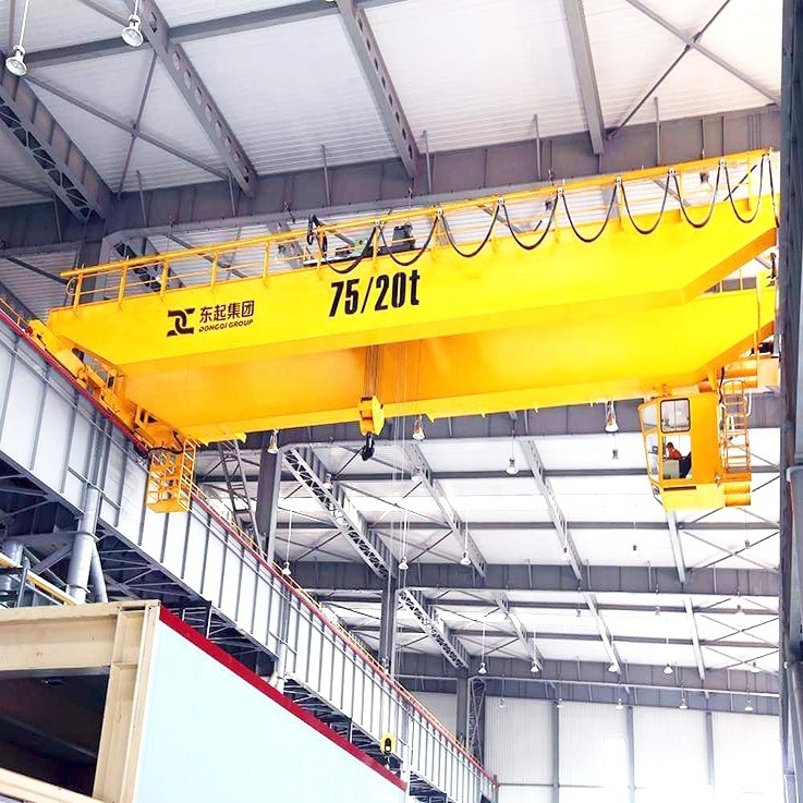 QD drawing specification gearbox electric hoist 25 30 35 50 120 ton bridge weight beam double girder overhead travelling crane