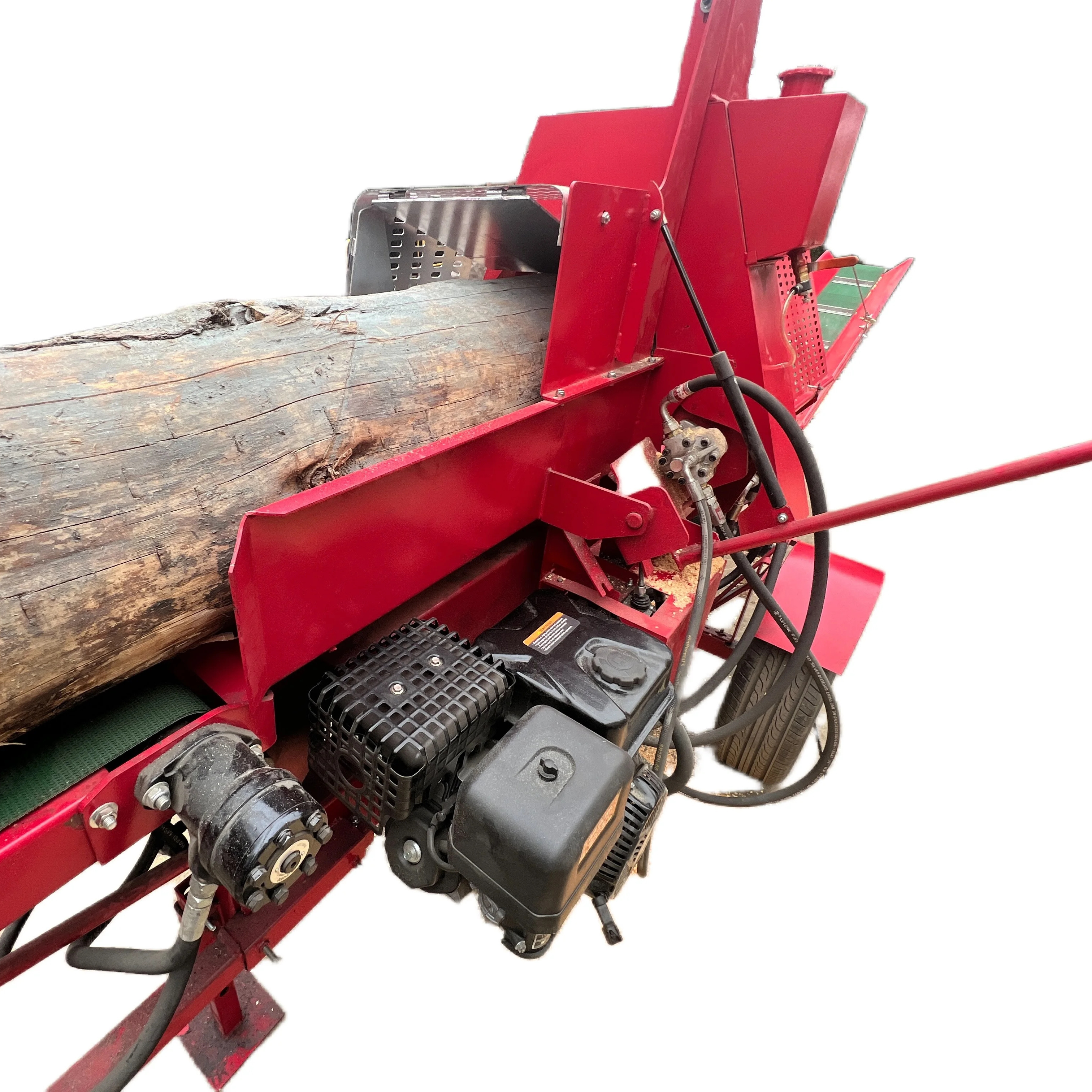 Forestry Machinery 4 way 6way Wedge Fire Wood Cutting Log Splitter Machine firewood processor