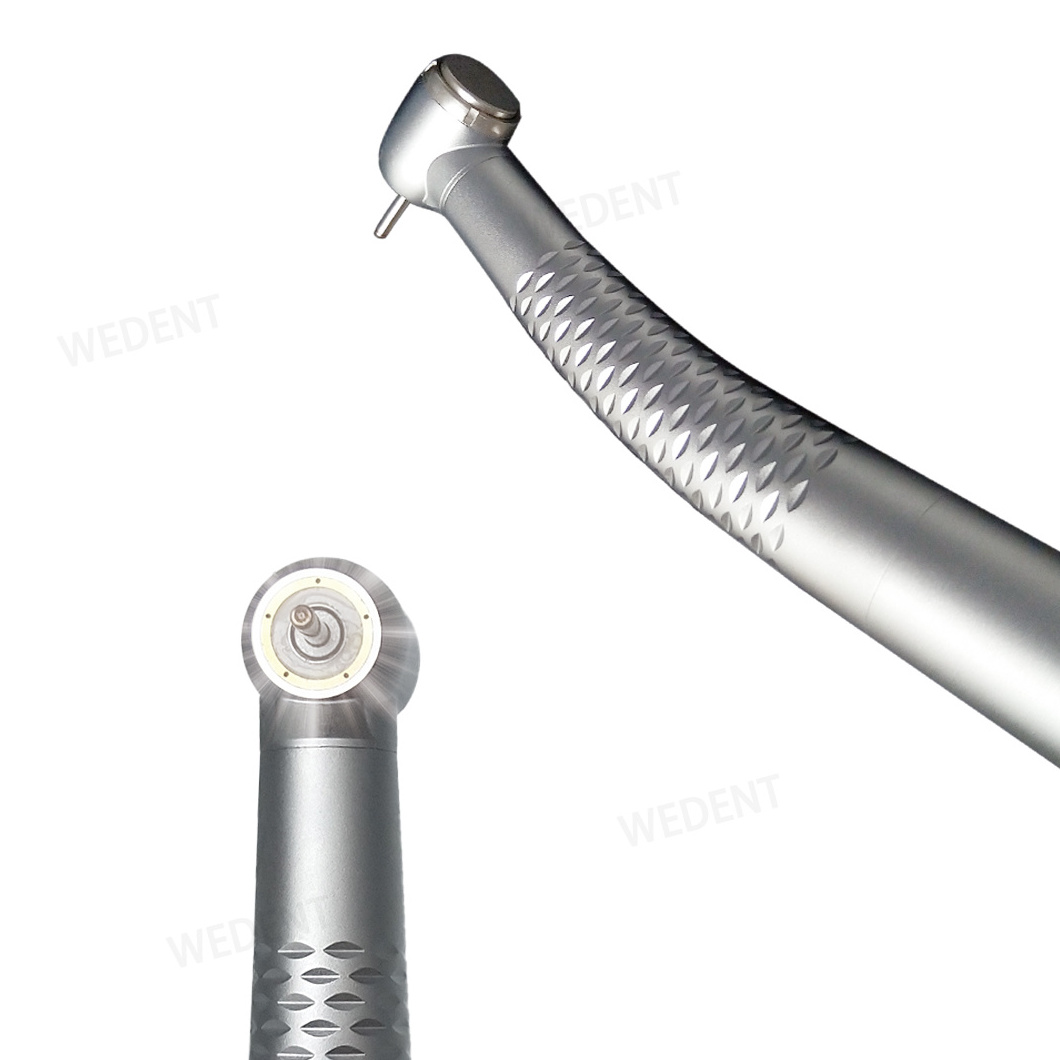 Cartridge 2.38mm Shadowless Circle Light Dental Unit Push Button High Speed Dental Turbine Handpiece Ceramic Bearing