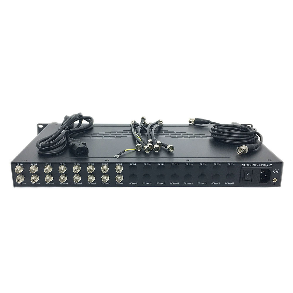 YT-3508B-8 8 Port Ip satellite receiver output gateway for IPTV System Tuner to IP Gateway