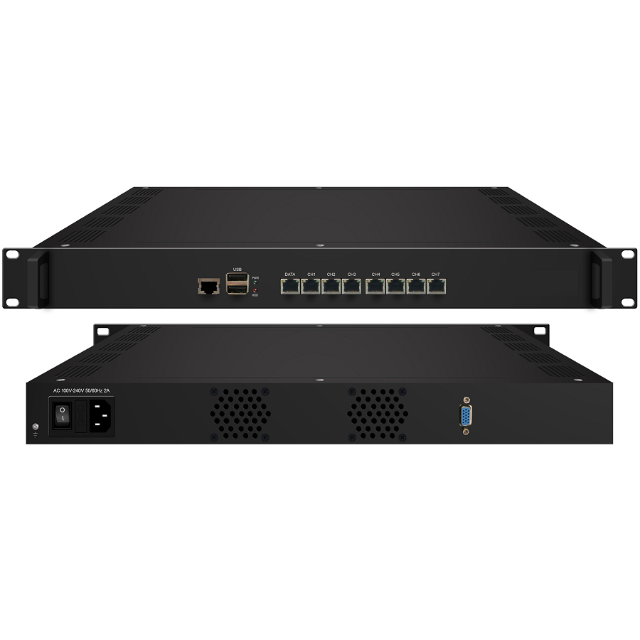 Newest Yatai Streaming Media Distribution Scenarios Tuner to IP Satellite Receiver IPTV gateway