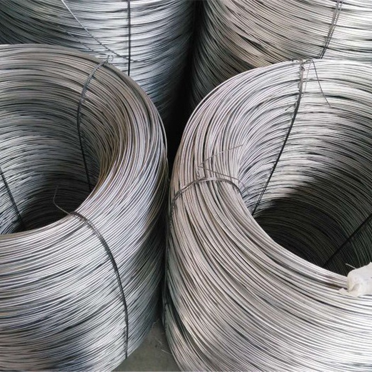 Wholesale 16 17 18 19 Gauge Galvanized Steel Wire Metal Hot Dipped Galvanized Wire for Woven Wire Mesh 6 Mm Construction 1 Ton