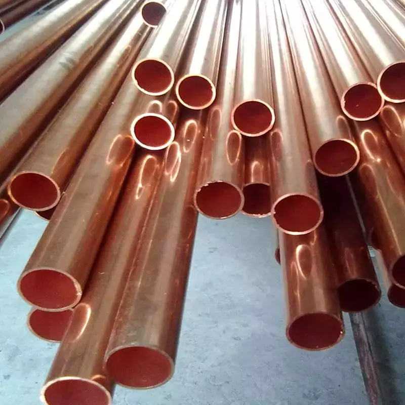 ASTM B280/B111/B152 C11000 C12200 C10100 C10200 Copper Bright Seamless Tube Copper Tube