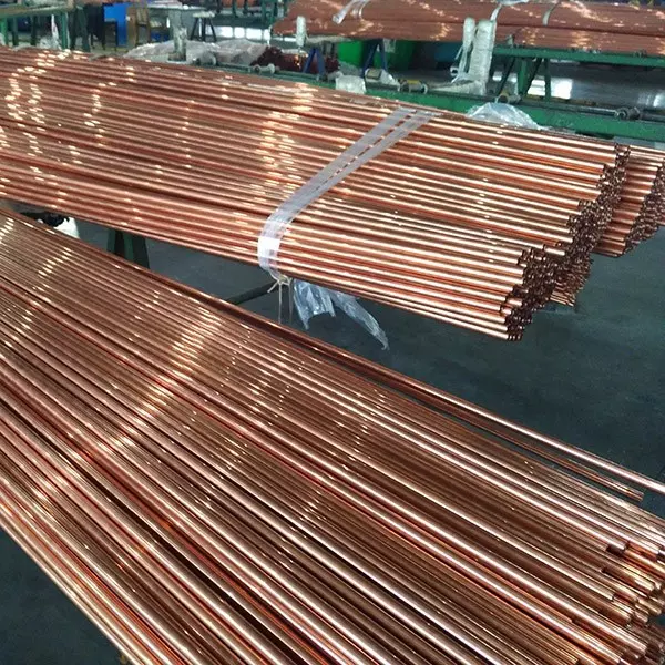 ASTM B280/B111/B152 C11000 C12200 C10100 C10200 Copper Bright Seamless Tube Copper Tube