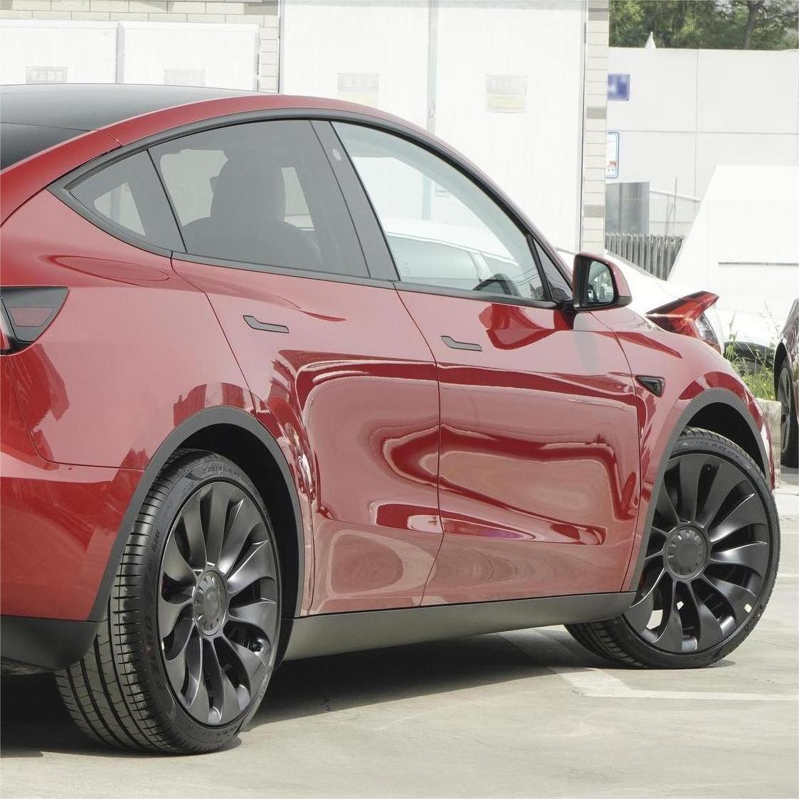 YTD New Arrival Personalized Original VLF Gloss Black/Silver Alloy Forged Rims 5x114.3 Wheels for Tesla Accessories Model Y 3