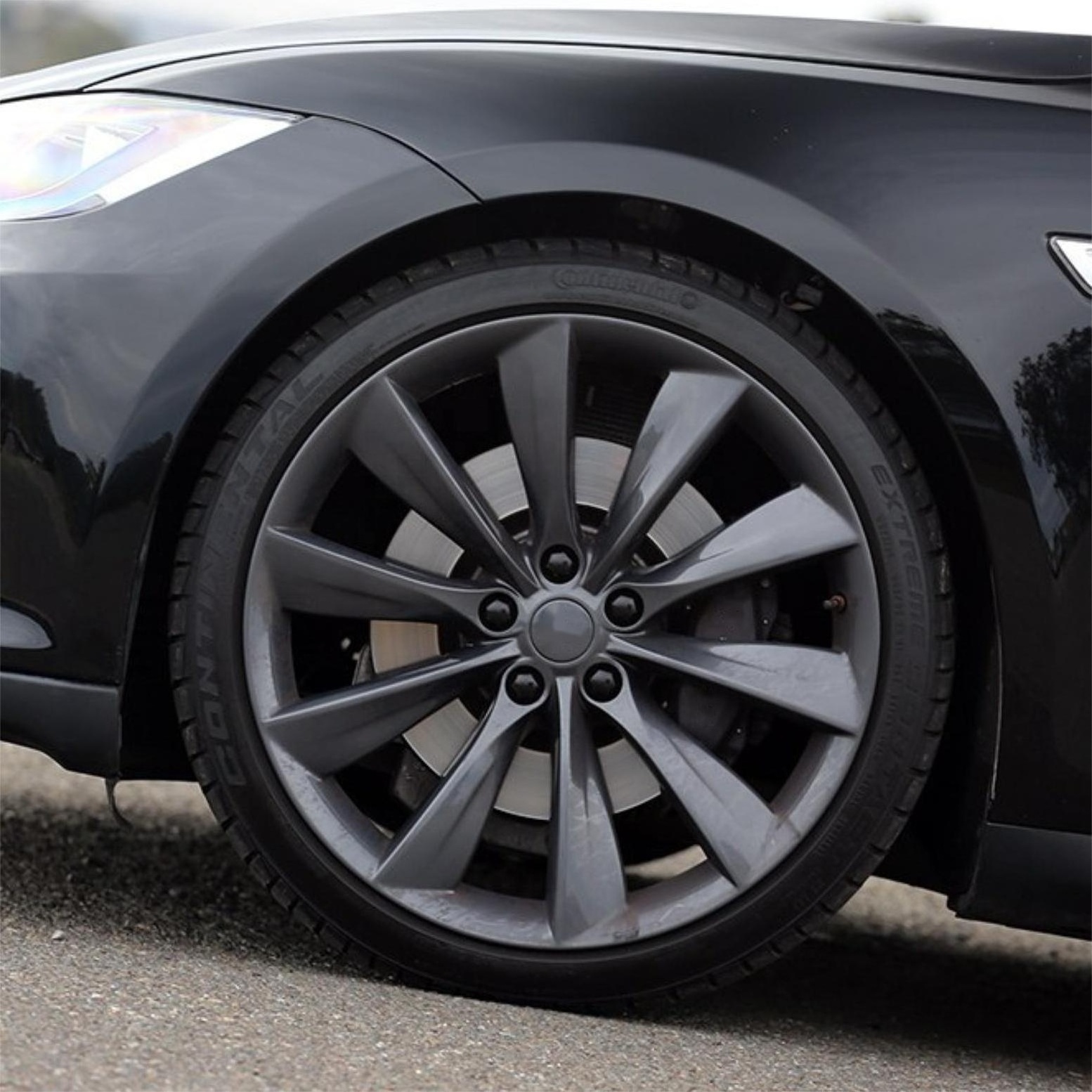 YTD JWL/VIA/TUV Certified Custom Replica VLF 5 Lug Black Forged Car Rims 5x120 19 20 21 22 Inch Alloy Wheels for Tesla Model S X