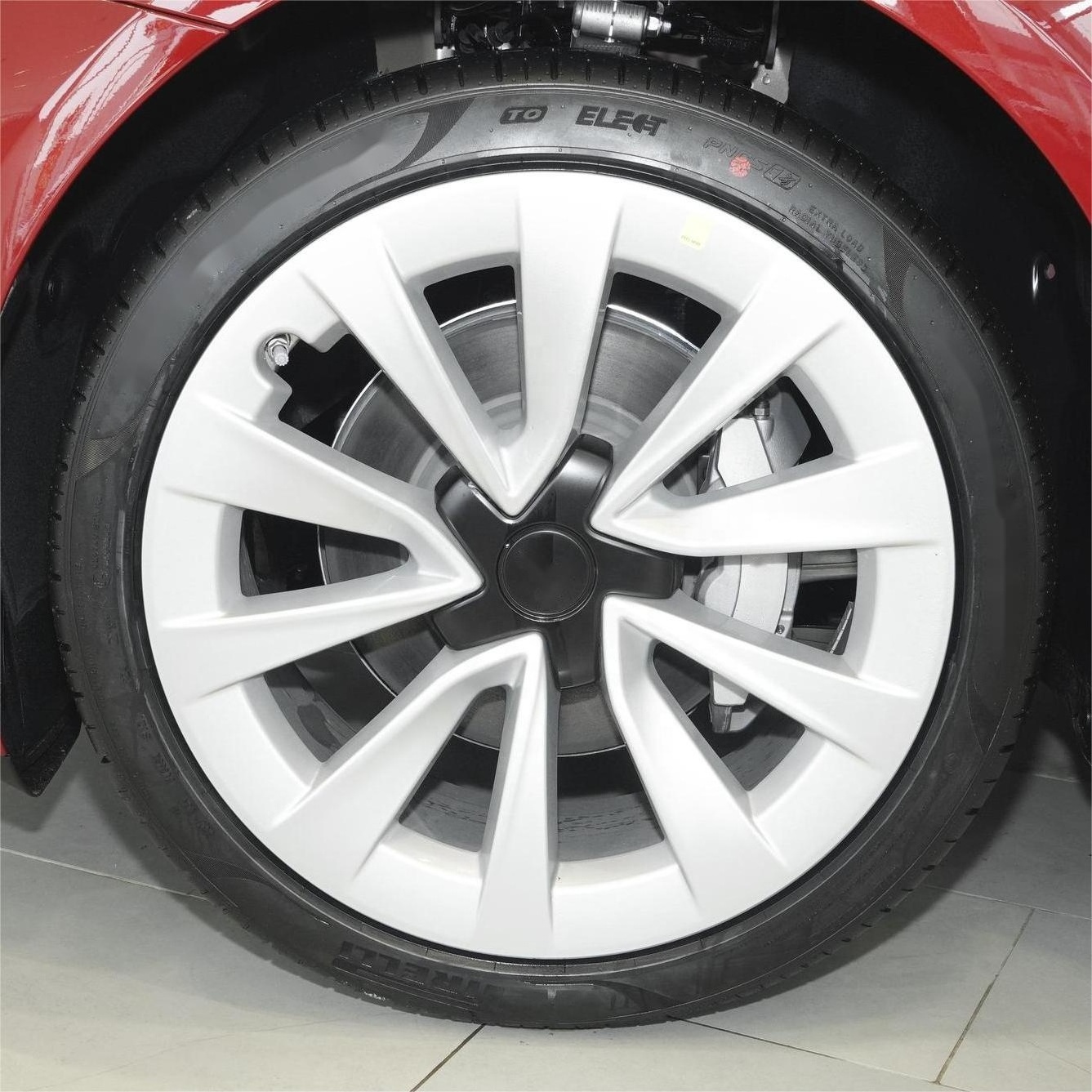 YTD Factory Direct Sales Custom 5 Lugs 18 19 20 21 22 Inch Forged Wheels 5x114.3 Monoblock White Alloy Rims for Tesla Model 3