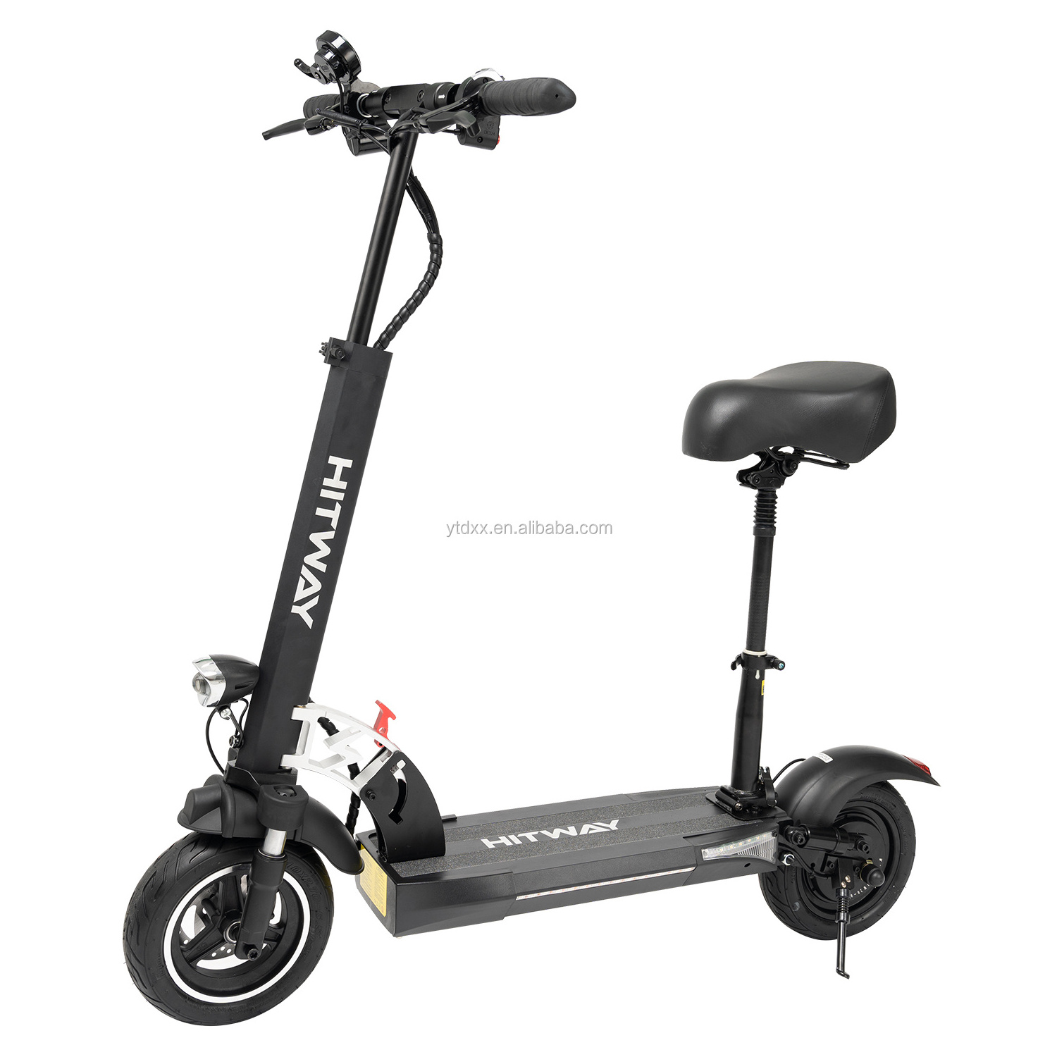 New arrivals EU fast delivery moped 10inch 48V 800W electric mobility scooter with seat for kids