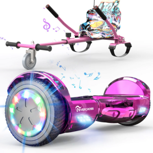 EU Stock Evercross 6.5inch 700W 42V with Bluetooth LED Lights balance 2 wheels scooter hover board with Hover cart Gift