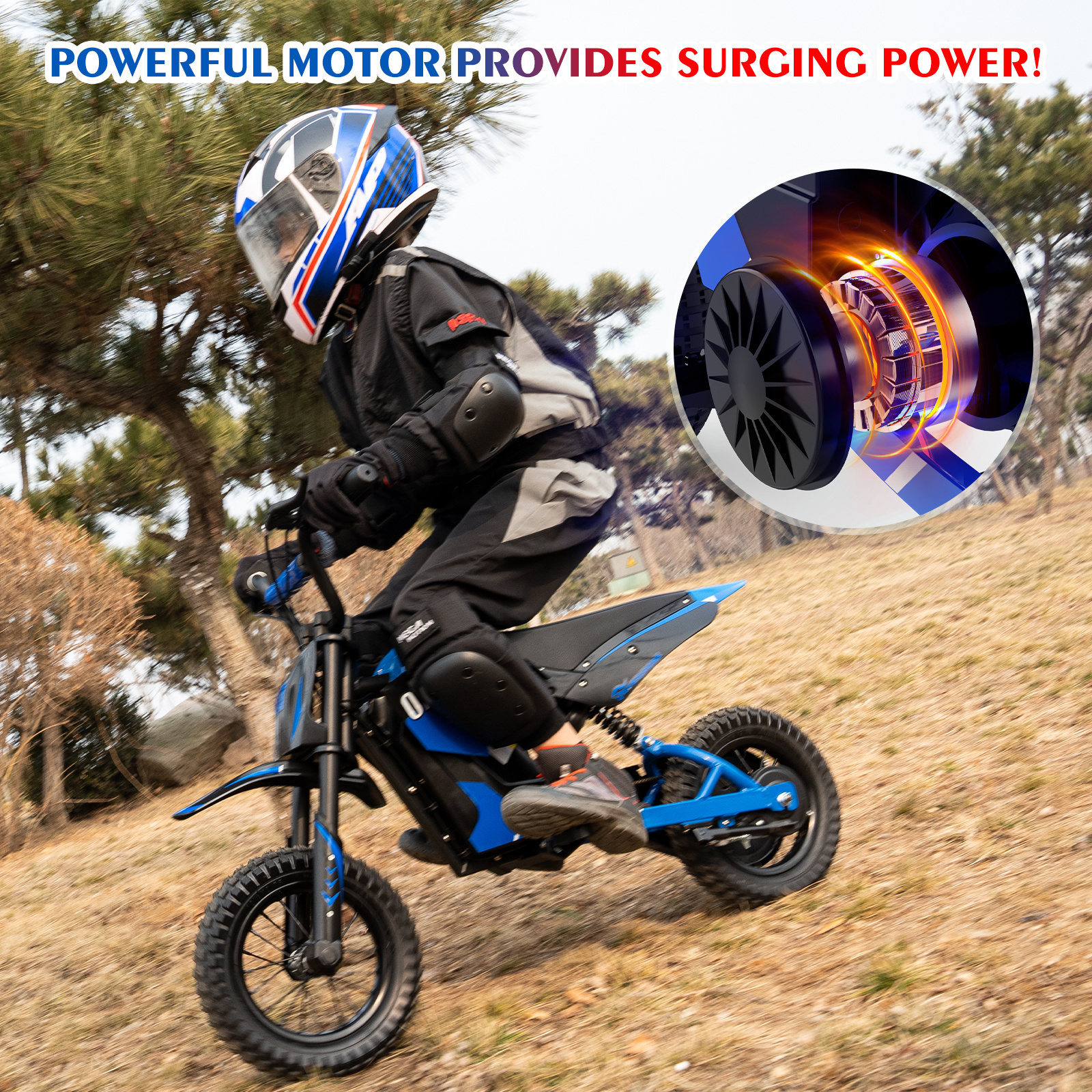 EU USA warehouse outdoor fat tyre child electric moto bike toy gift kids electric dirt bike off-road motorcycles