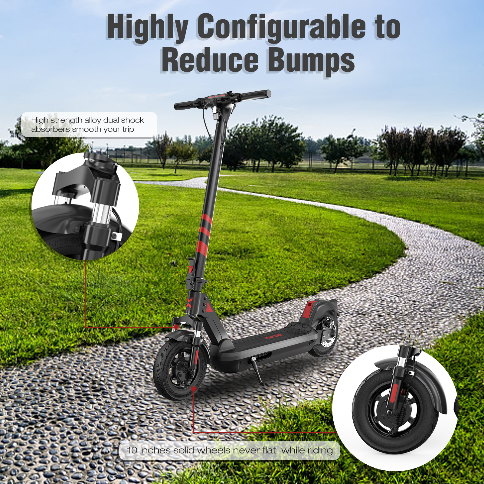 Electric Scooter EU Warehouse Adult Electric Scooter Fat Tires 2 Wheel Electric Scooter Self Balancing