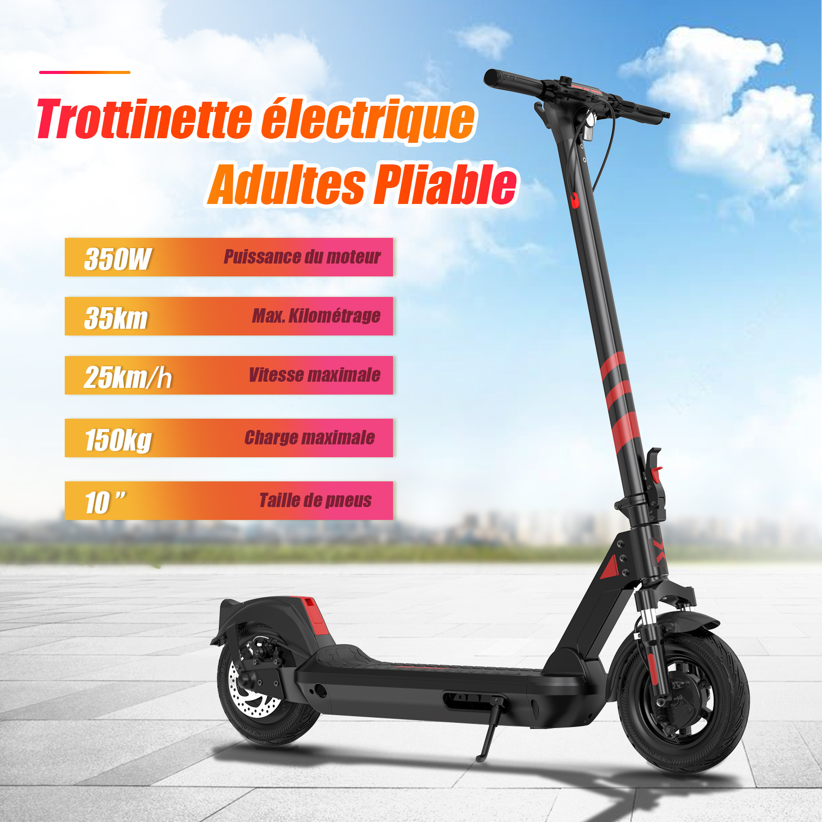 Electric Scooter EU Warehouse Adult Electric Scooter Fat Tires 2 Wheel Electric Scooter Self Balancing