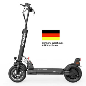 HITWAY 10Inch 800W 48V 10Ah ABE Electric Scooter Two Wheels Foldable EU Warehouse Manufacturer Off Road Electric E Scooter