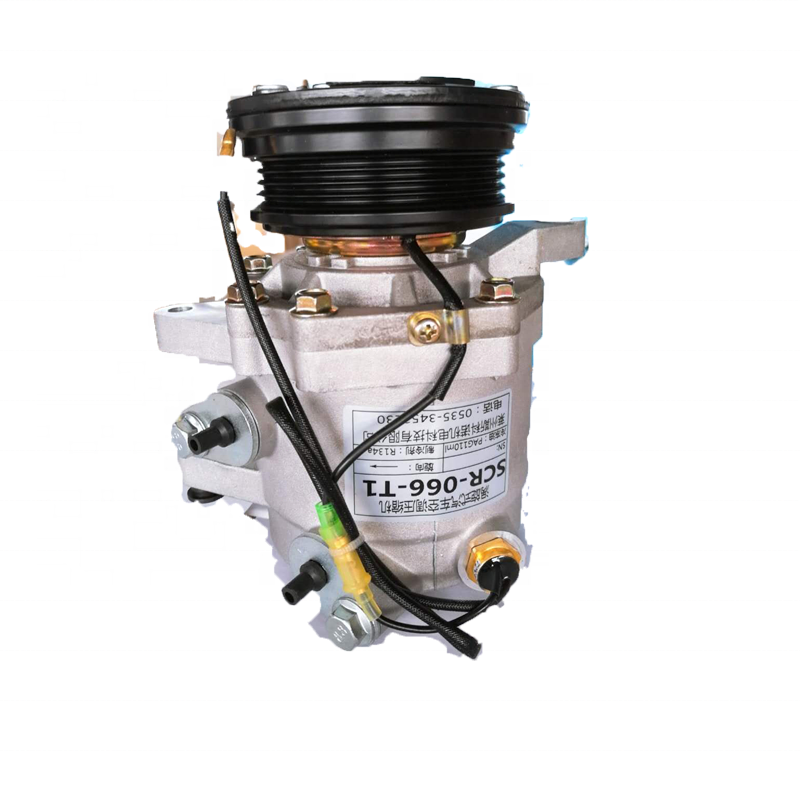 Low noise  refrigerant 12V  electric car air-conditioner scroll compressor for WuLing glory