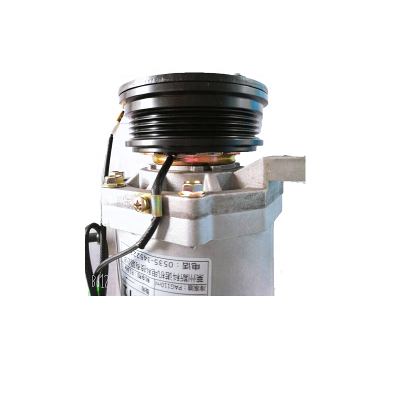 Low noise  refrigerant 12V  electric car air-conditioner scroll compressor for WuLing glory