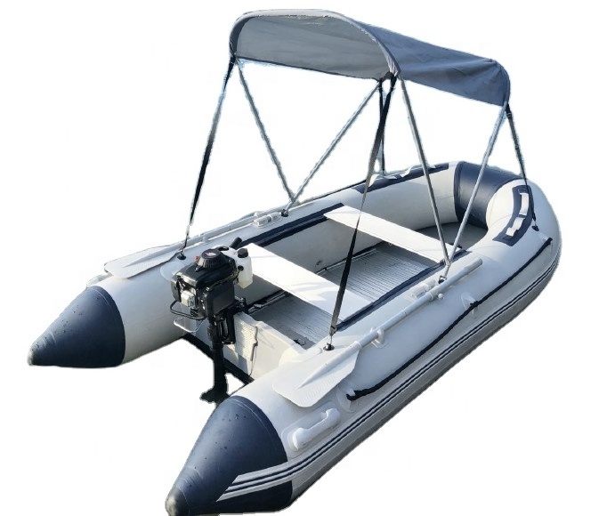 Offshore /Ocean waters 6 person 3.6m 12ft CE certified speed boat fishing vessel inflatable boat with aluminum floor