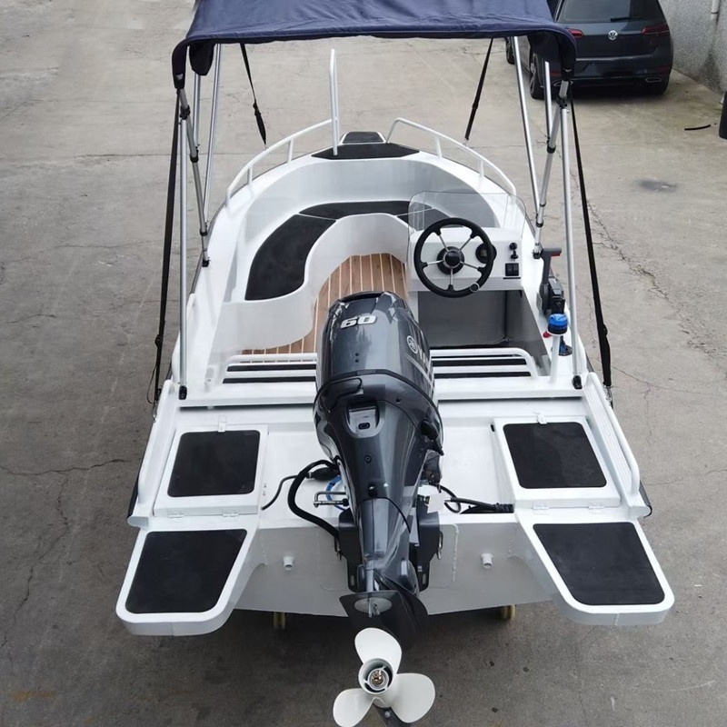 Welded Aluminum Alloy 14ft Water Vehicle Speed Boat Aluminum alloy Fishing Yacht Dinghy Boats