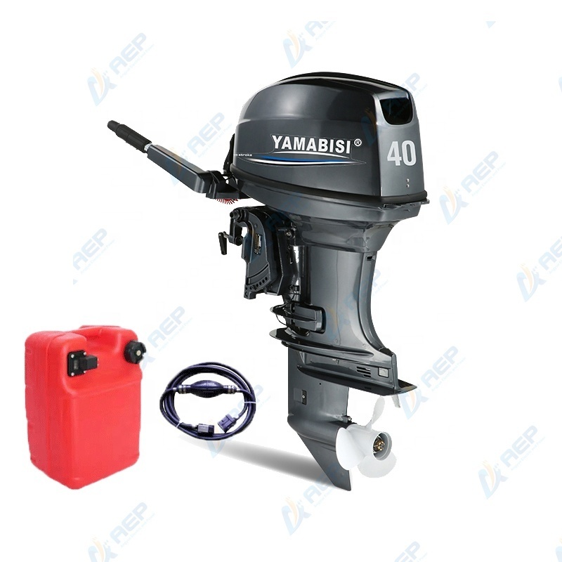 2 years warranty YAMABISI 40hp outboard engine 703cc 2 cylinders boat motor