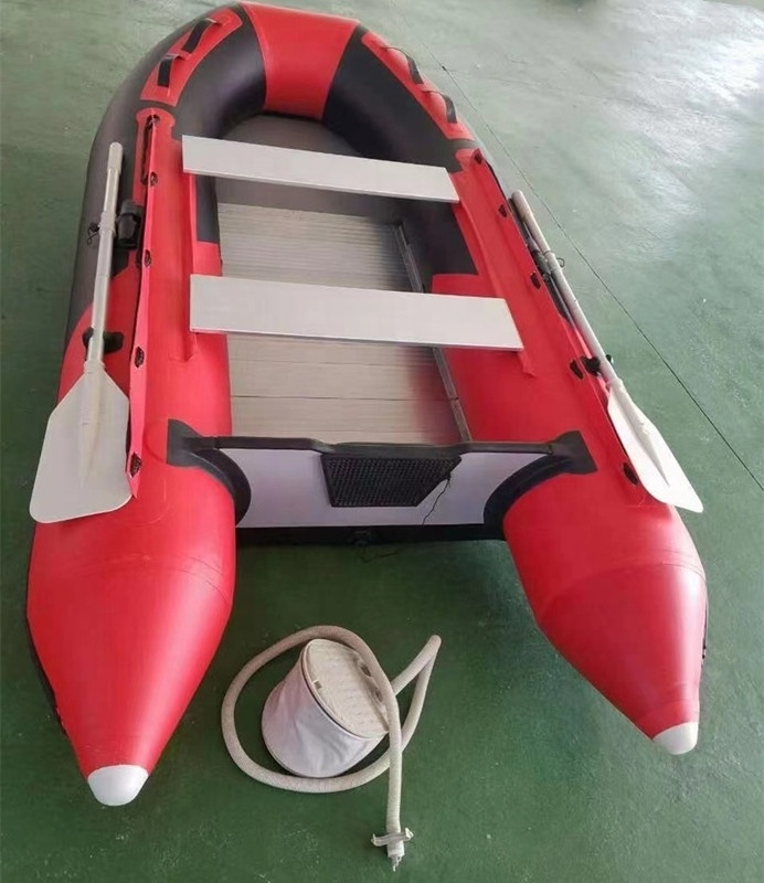 10 Passengers 1.2mm PVC inflatable boat 5.8m 19 feet Rowing boat Aluminum bottom fishing Boat