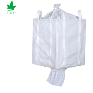 EGP high quality pp bulk bag 1 ton 1.5 ton pp big bag for for vegetable for sand discharge opening