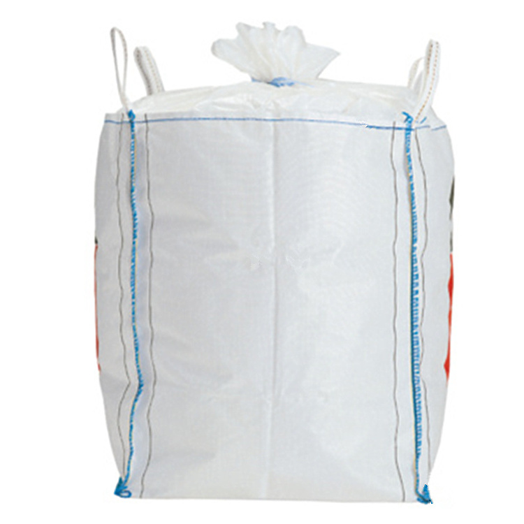 Hot Sale 1 Ton 1000KG Jumbo Bag Big Bag Super Sack with Flat Bottom Discharge FIBC Bulk Bag