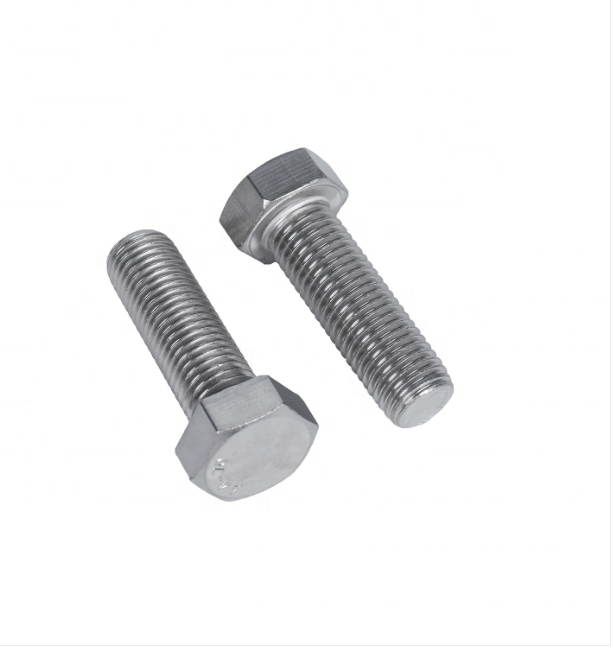 Manufacturing Wholesale Price Grade 8.8 Carbon Steel Hex Bolt and Nut Din931 Din933  m9 m12 Hex Bolt