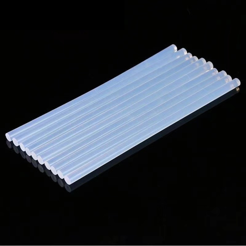 high quality hot melt glue sticks for DIY school general purpose 7mm/11mm white transparent clear crystal glue strips