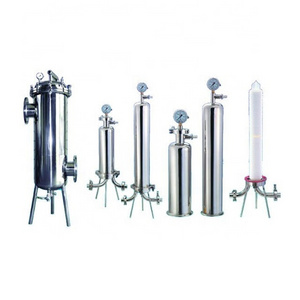 Chinese suppliers Industrial 10 inches 304 stainless steel cartridge filter housing Water treatment equipments