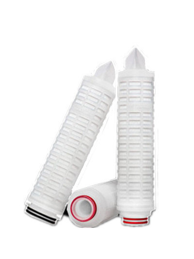 Double Layer PES Pleated Membrane Filter Cartridge 100% integrity test