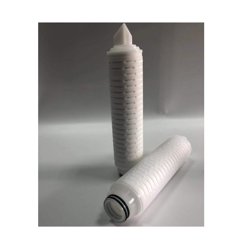 Double Layer PES Pleated Membrane Filter Cartridge 100% integrity test