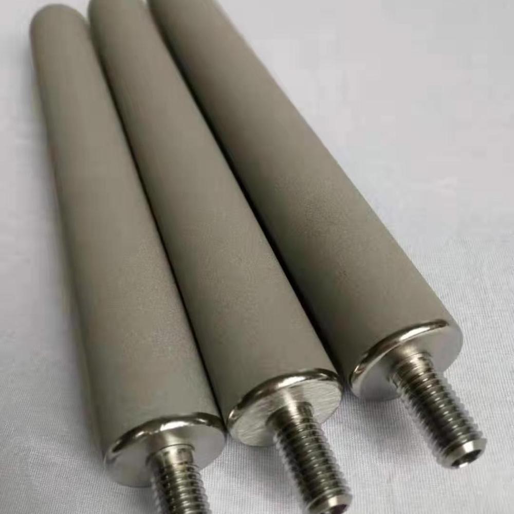 High purity Titanium powder Sintered filter rod/tube/cartridge